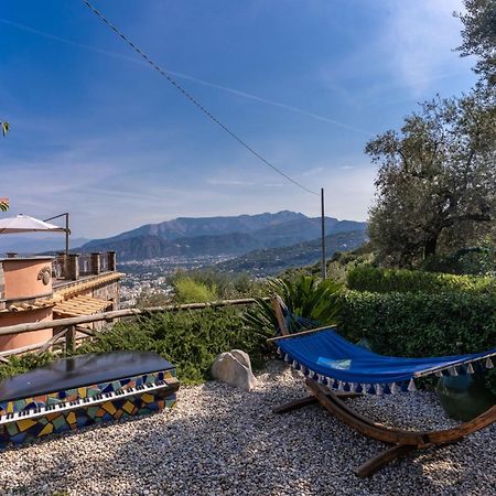 Villa Caruso Private Heated Pool & Sea View سورينتو المظهر الخارجي الصورة