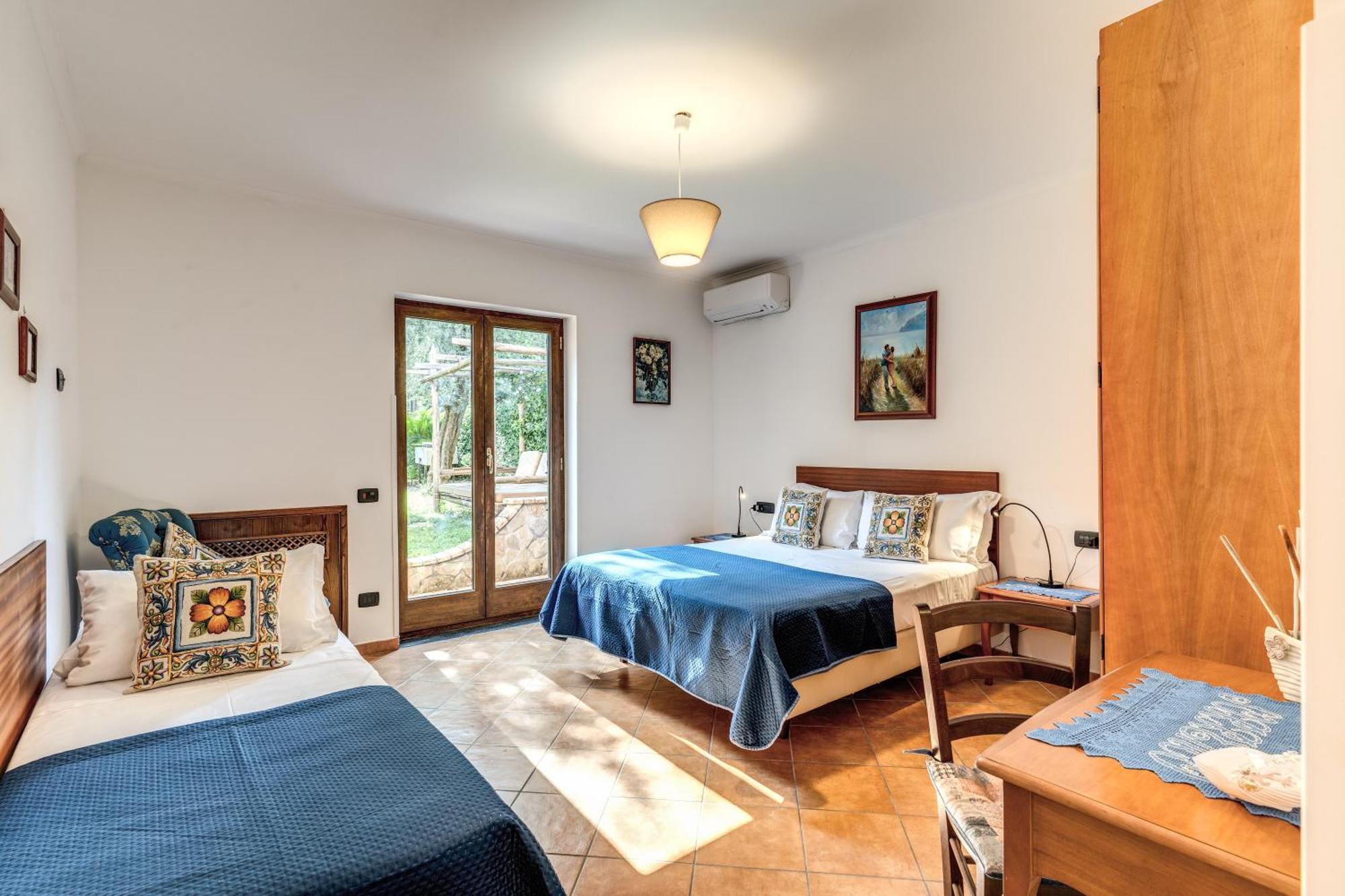 Villa Caruso Private Heated Pool & Sea View سورينتو المظهر الخارجي الصورة