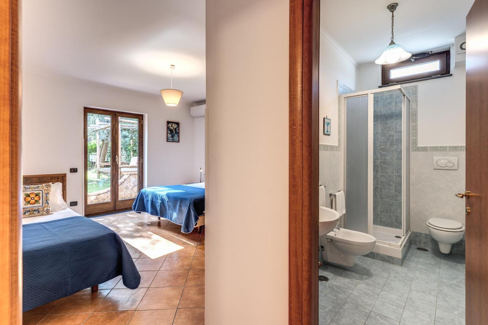 Villa Caruso Private Heated Pool & Sea View سورينتو المظهر الخارجي الصورة