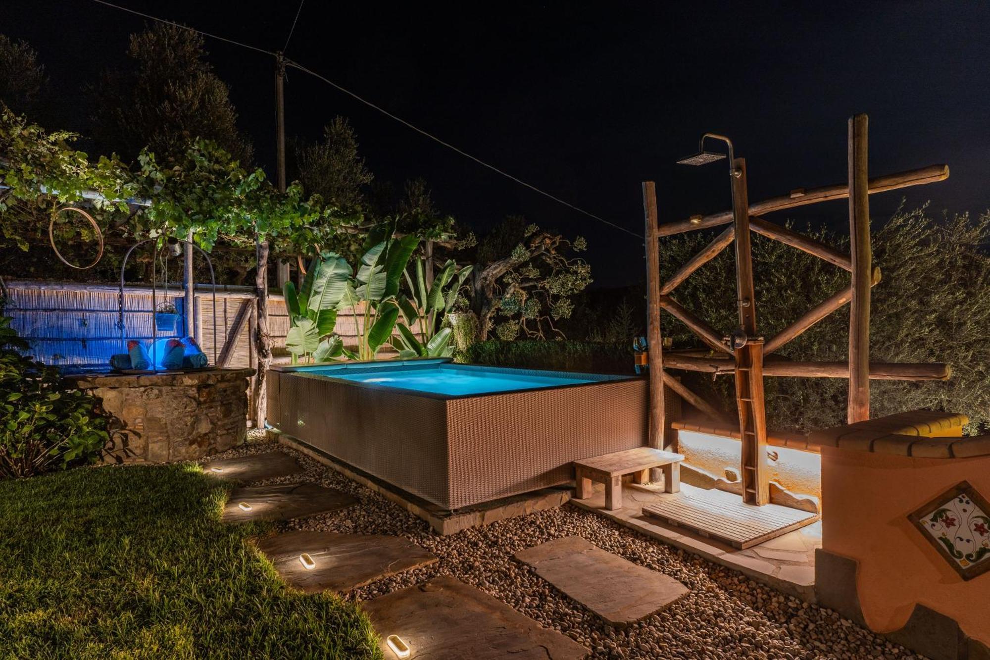 Villa Caruso Private Heated Pool & Sea View سورينتو المظهر الخارجي الصورة